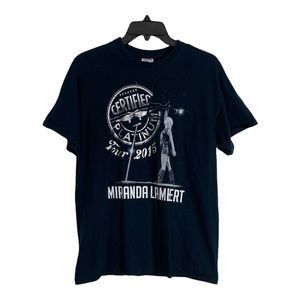 Miranda Lambert Womens Adult Tee Shirt Size Medium Black Certified Platinum 2015